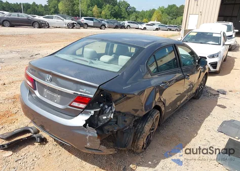 2013 Honda Civic Ex from USA, damaged, VIN 2HGFB2F80DH522711